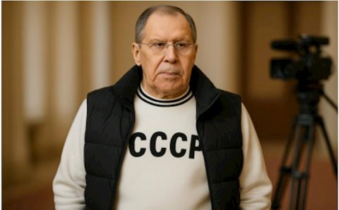 Lavrov “SSRİ” yazılmış geyimindən danışdı: Putin dəfələrlə deyib ki...