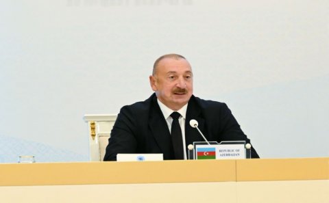 Prezident: TDT-yə üzv ölkələrlə Azərbaycan bir çox önəmli sərmayə layihələrini icra edib
