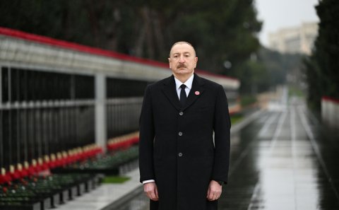 Prezident İlham Əliyev 20 Yanvar faciəsi ilə əlaqədar paylaşım edib