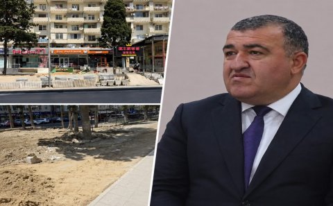 İcra başçıcı Leyla Əliyevanın açılışını etdiyi parkı satıb? -GECƏLƏR AĞACLAR KƏSİLİR